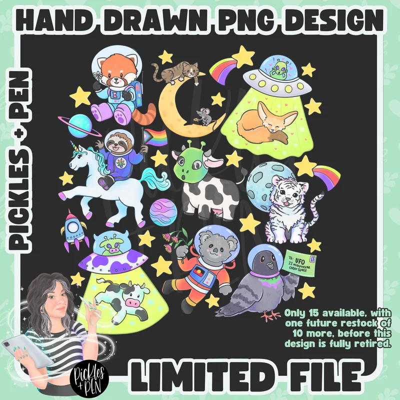 Space Animals PNGs [LIMITED]