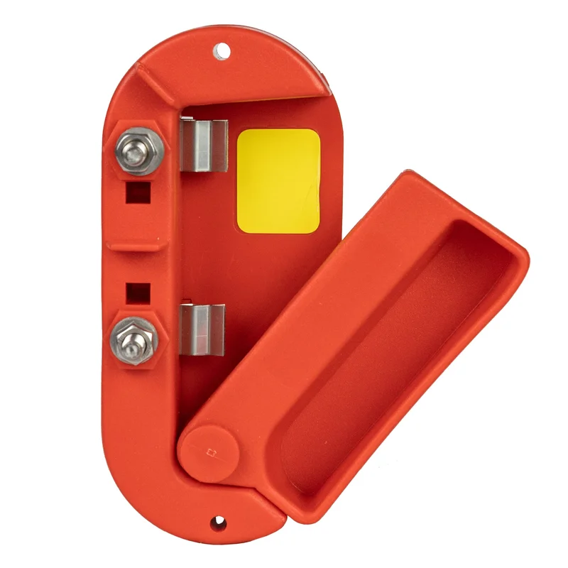 SpeedRite Swivel Cut-off Switch SS fittings Red w/yellow indicator