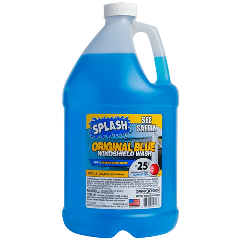 Splash Original Blue Windshield Washer Fluid 1 Gallon