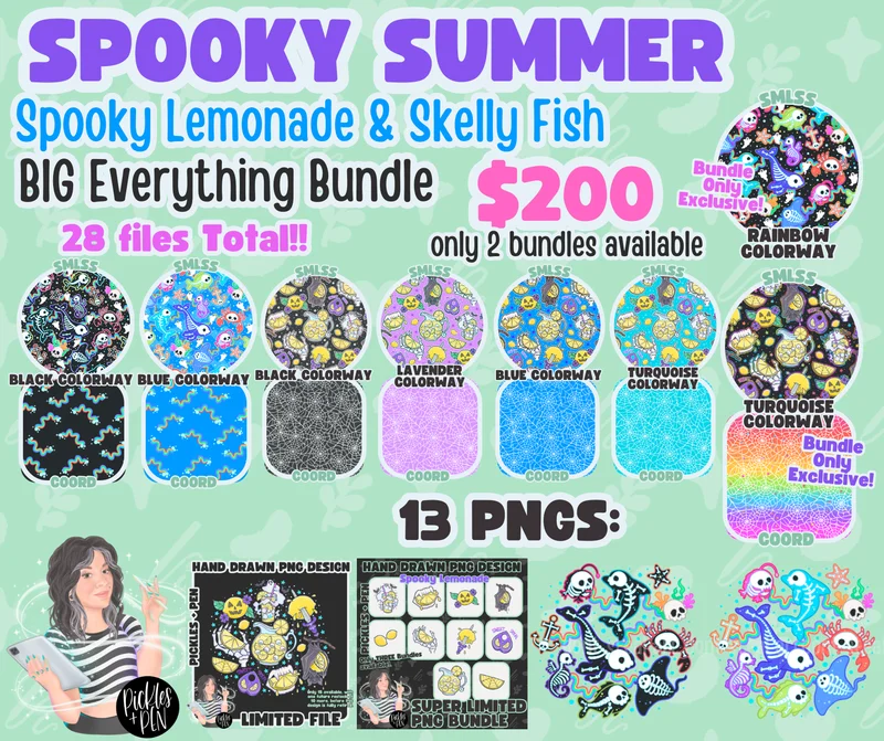 Spooky Summer EVERYTHING BUNDLES [ONLY THREE]