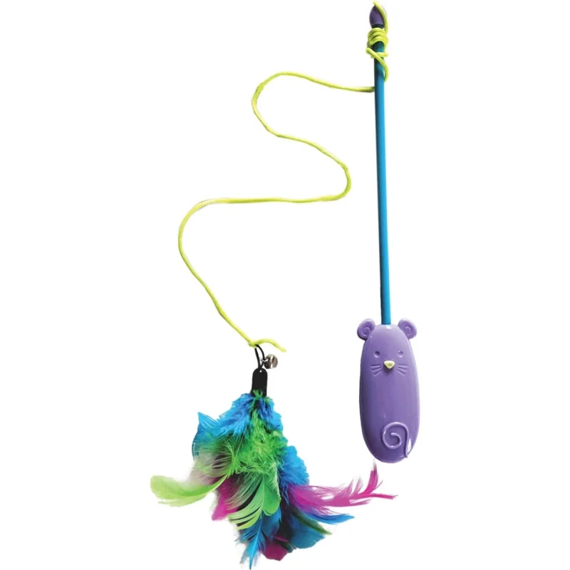 SPOT LASER & FEATHER WAND ASSORTED