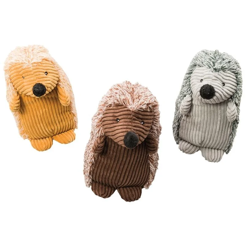 SPOT PLUSH CORDUROY HEDGEHOG ASSORTED