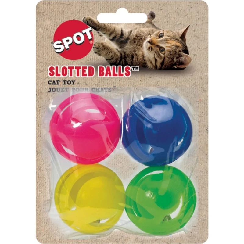 SPOT SLOTTED BALLS ASSORTED