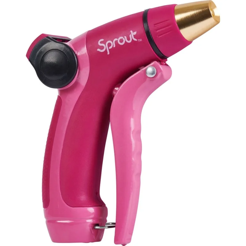 SPROUT METAL FRONT TRIGGER ADJUSTABLE TIP NOZZLE RED