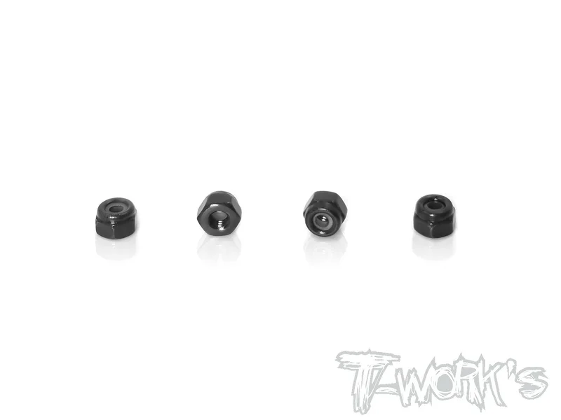 SS-2LN Steel M2 Lock Nuts 4pcs. )