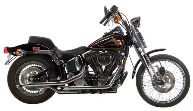 Staggered Dual Exhaust Systems For 19841999 Evolution Softails