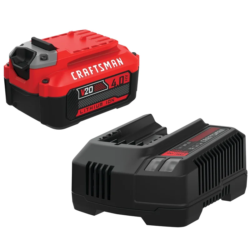 Starter Kit Charger W/Battery 4.0 AH/V20 Craftsman