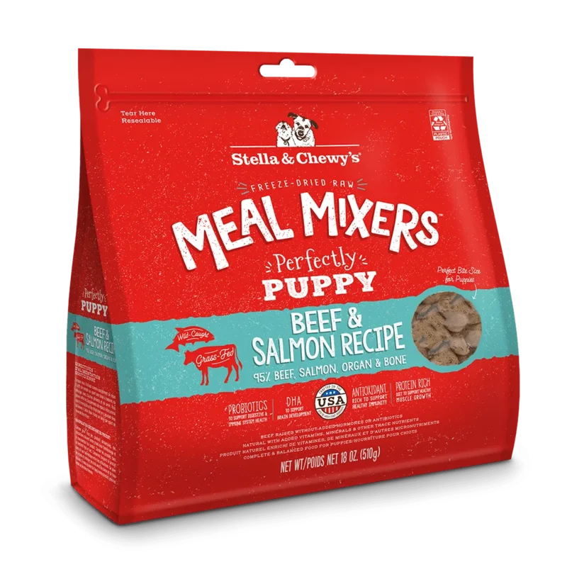 Stella & Chewy's Perfectly Puppy Beef & Salmon Meal Mixers