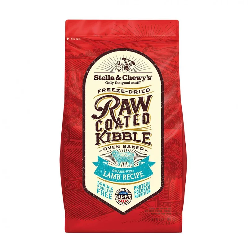 Stella & Chewy's Raw Coated Wholesome Grains Kibble Lamb
