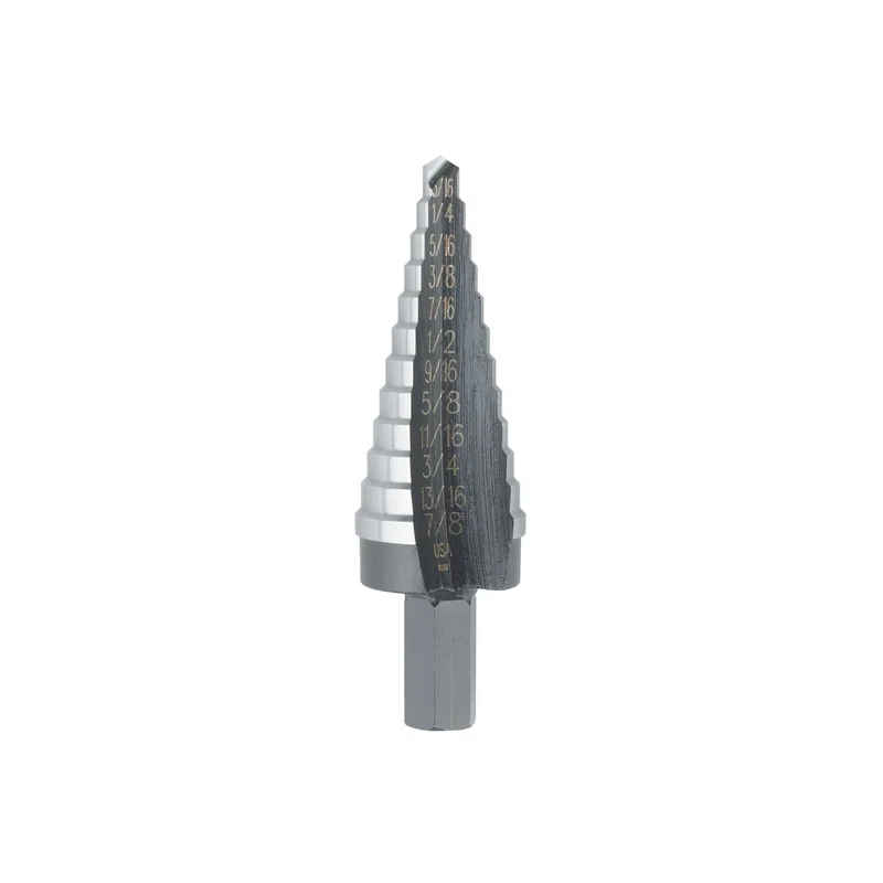 Step Drill Bit 3/16" - 7/8" Irwin