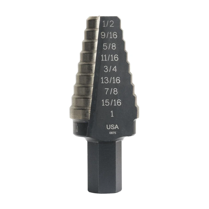 Step Drill Bit 9/16" - 1" Irwin