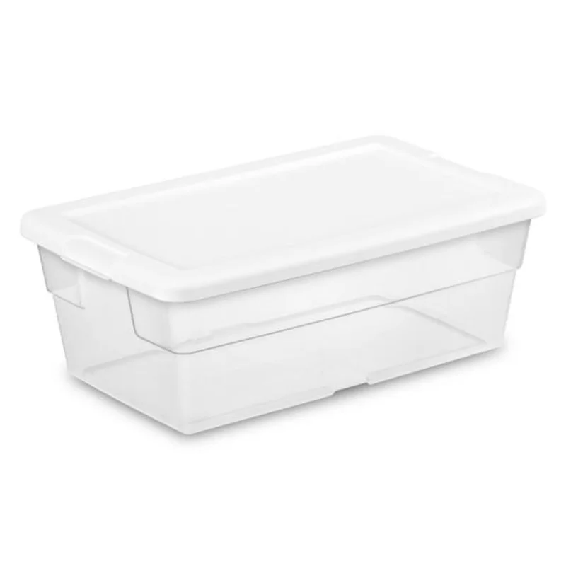 Sterilite 6 Quart Storage Box White