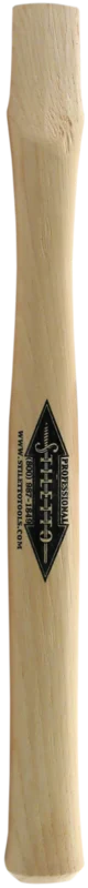 Stiletto Straight Hickory Repl. Handle for 12/14oz