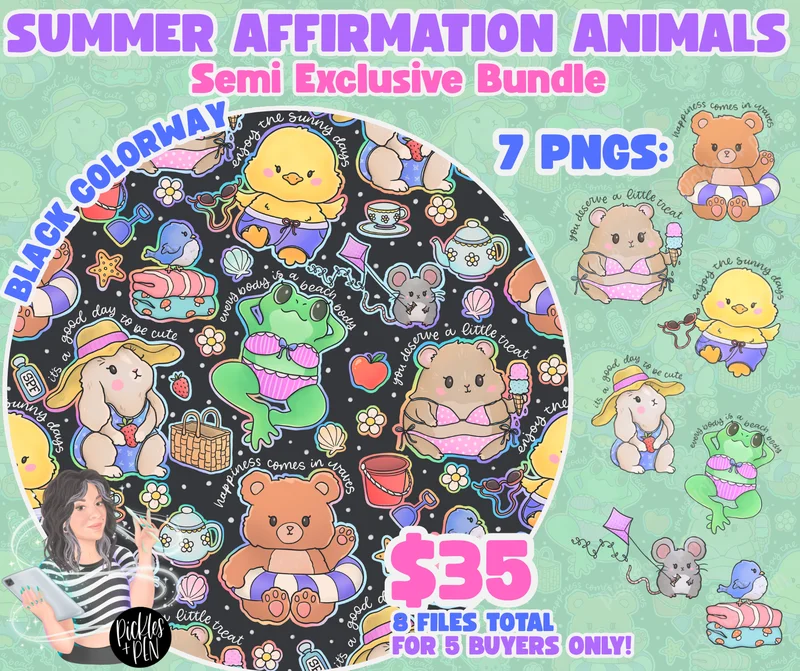Summer Affirmations Semi Exclusive BUNDLE [ONLY A FEW LEFT]