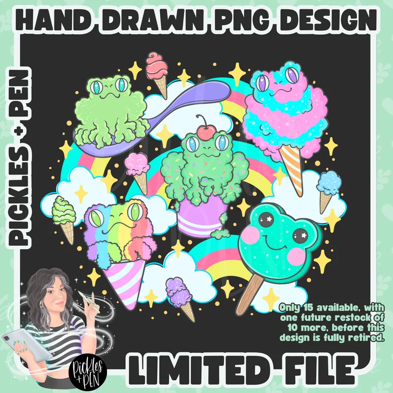 Summer Frog Treats PNG [LIMITED]
