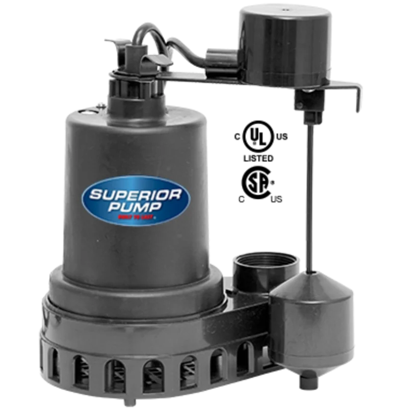 Superior Pump 1/2 HP Submersible Thermoplastic Sump Pump