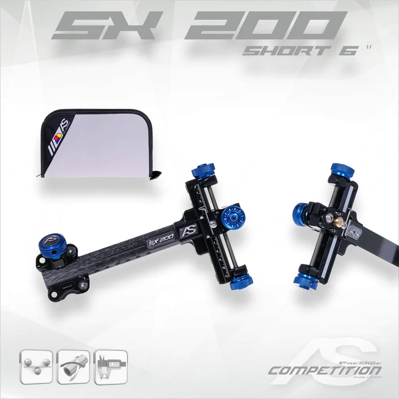 SX200 SHORT 6" SIGHT (no head) BLACK