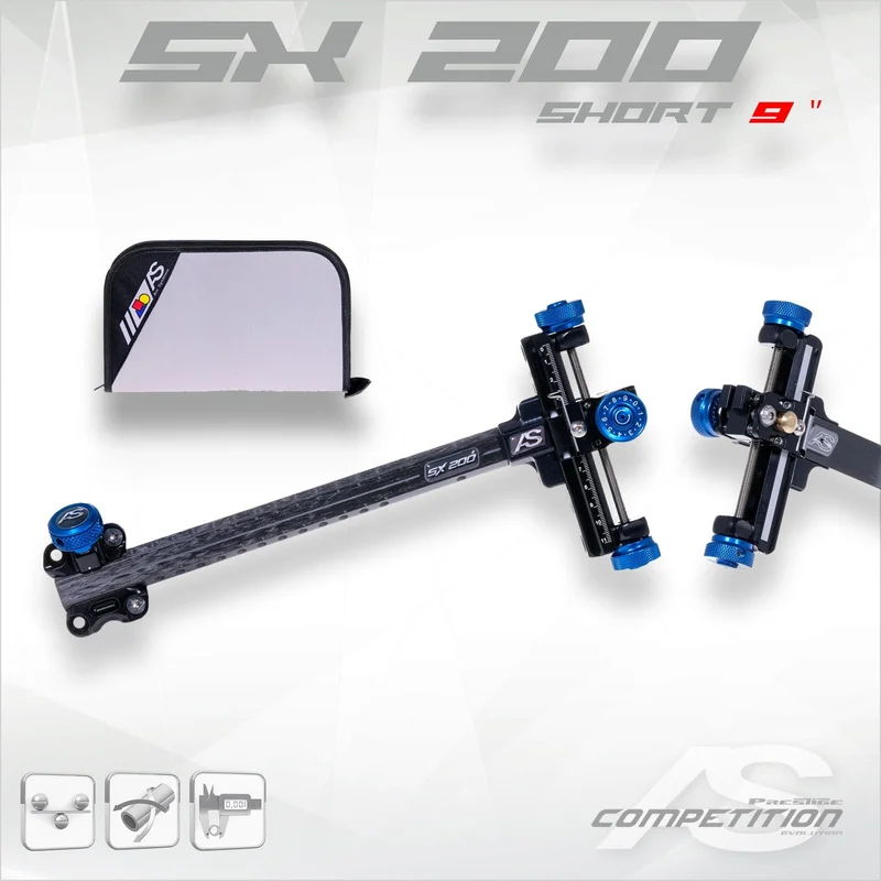 SX200 SHORT 9" SIGHT (no head) BLACK