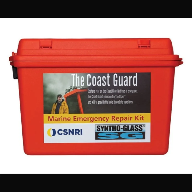SynthoGlass Marine Emergency Hull Repair Kit, Popular with Coast Guard, Navy, Commercial and Large Ships