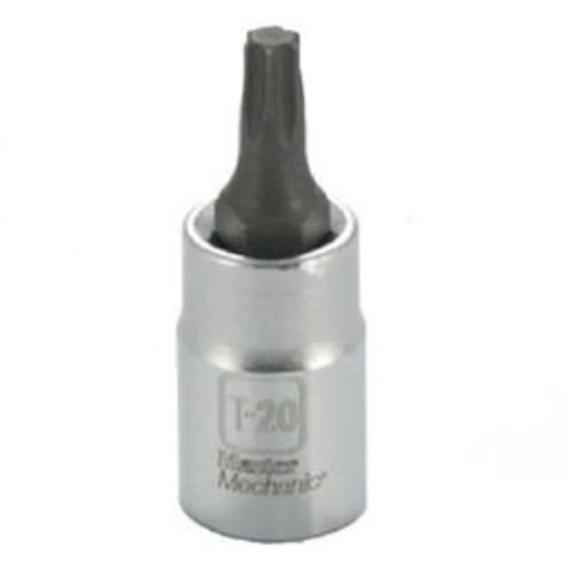 T-20 Torx Bit Socket, 1/4-In. Drive