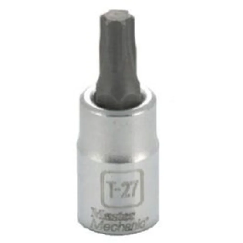 T-27 Torx Bit Socket, 1/4-In. Drive
