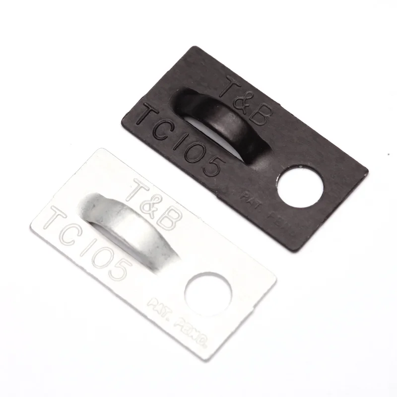 T&B Ty-Rap Mounting Base Silver