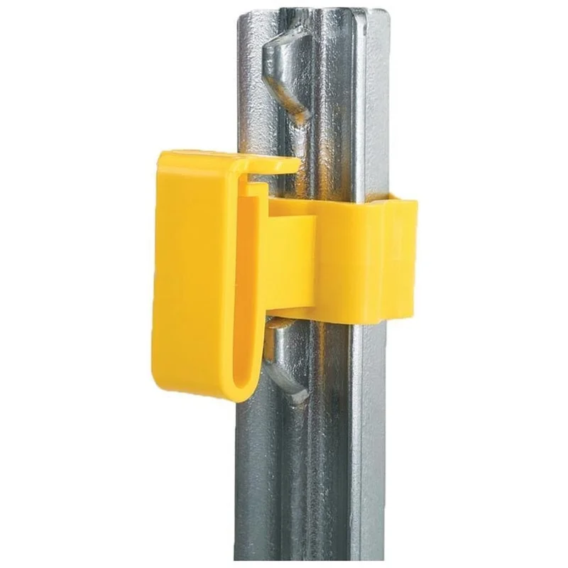 T-POST TAPE INSULATOR YELLOW