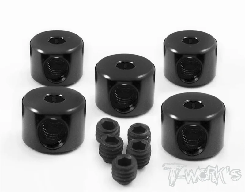 TA-020 Aluminum 2mm Bore Collar each 5pcs. Tamiya Blue TA-020TB