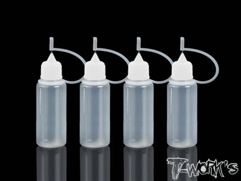 TA-106 Needle Head Oil Bottle 20cc. 4pcs. Red