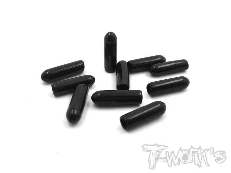 TA-112 Antenna Tube Cap 10pcs. Black