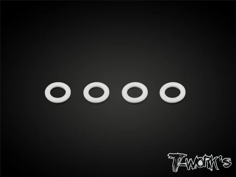TA-122-6 Telfon Shim Washer ( 6 x 10 x 1mm ) 4pcs.