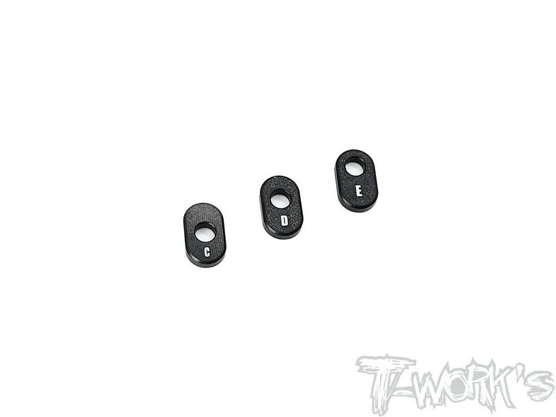 TA-142-BAdjustable 7075-T6 Alum. Servo Horn C/D/E Spacer