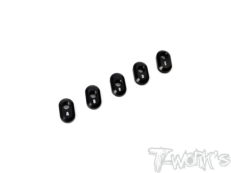 TA-143 Adjustable 7075-T6 Alum. Servo Horn With Thread Spacer Set