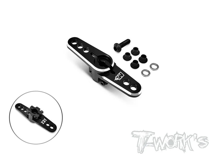 TA-147H 7075-T6 Alum. Clamping 23T /25T TH Servo Horn +1.5mm