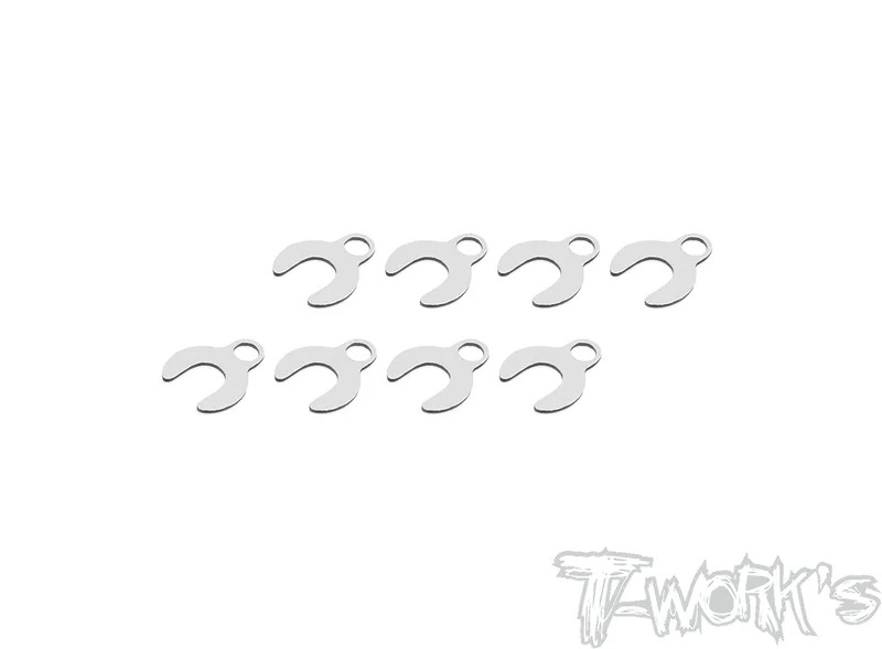TA-152Stainless Steel 3mm C Type Suspension Spacer 0.5mm/1mm/2mm ( 8pcs. )