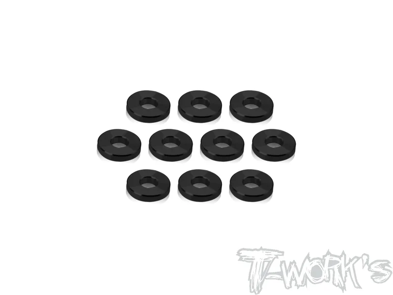 TA-163-1.5-BK Aluminum Shim 3X7.8X1.5mm ( Black ) 10pcs.