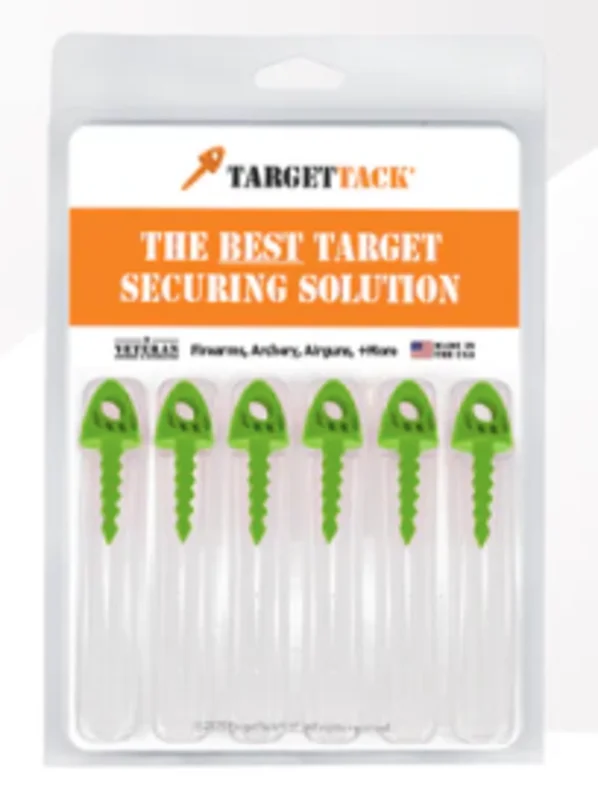 Target Tack 1 INCH TACKS - 12 PACK ORIGINAL ORANGE
