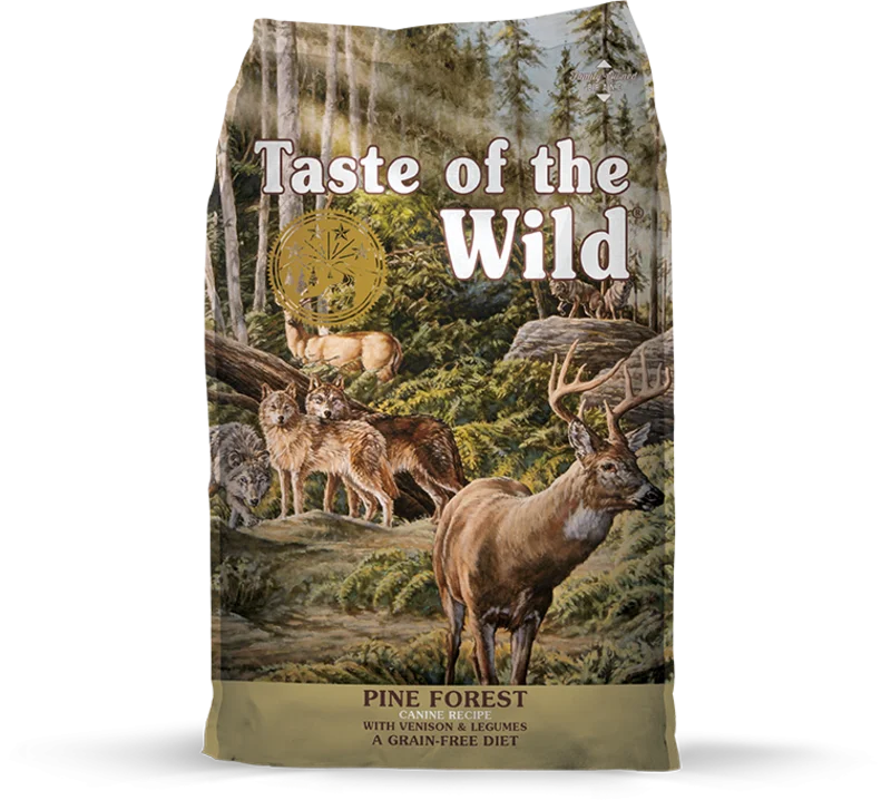 Taste Of The Wild Grain Free Pine Forest Recipe Dry Dog Food