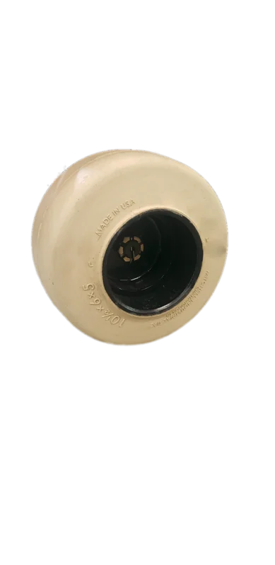 Taylor Bronco Smooth Non-Marking Tire & Hub Assembly White