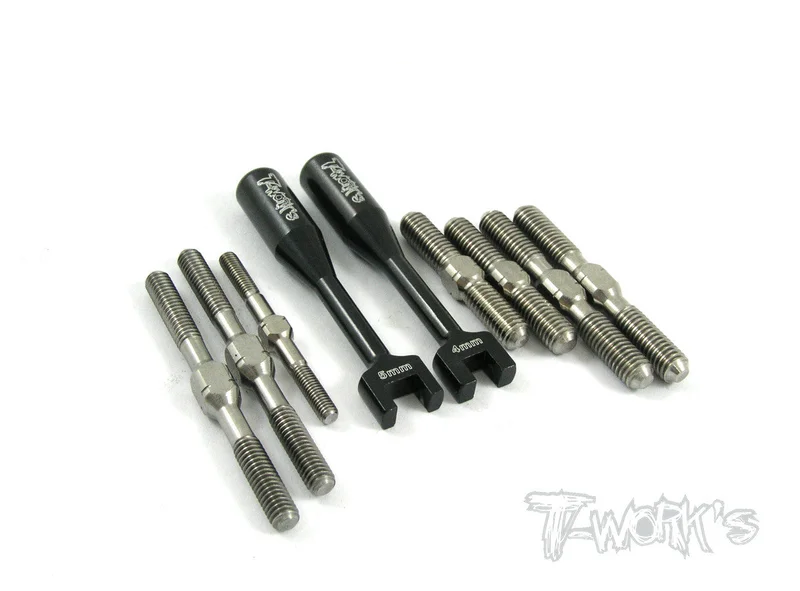 TB-005 Kyosho MP9 Titanium Turnbuckle Set