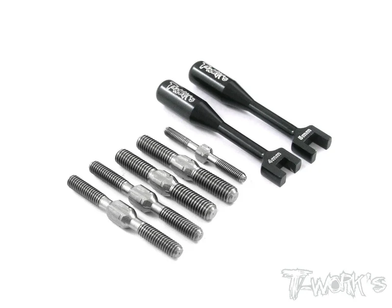 TB-025 Sworkz S350 BK-1 Titanium Turnbuckle Set