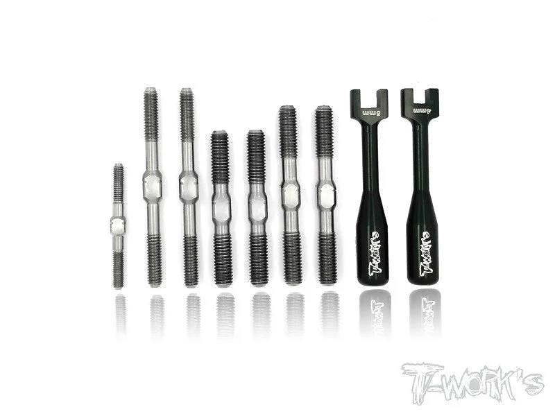 TB-038 Agama A8 EVO Titanium Turnbuckle Set