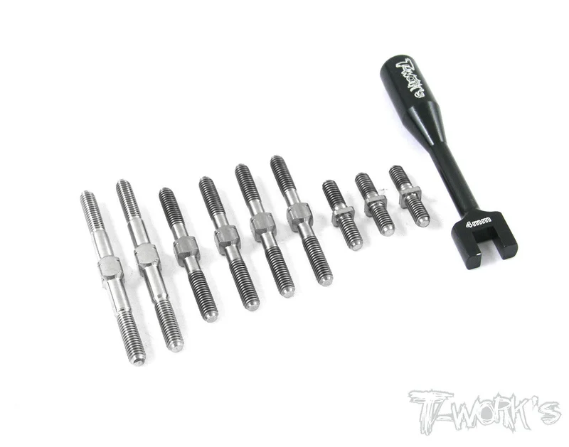 TB-042 Yokomo BD7 Titanium Turnbuckle Set