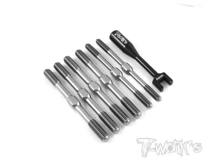TB-044 LosI 8ight 3.0 Titanium Turnbuckle Set