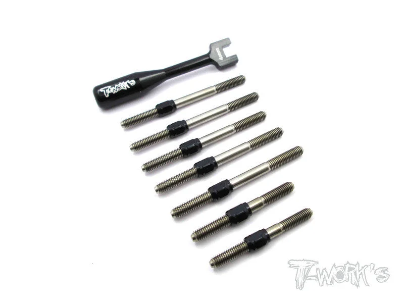 TB-057H Hybrid Titanium Turnbuckle Set For Yokomo B-Max4 Ver.3