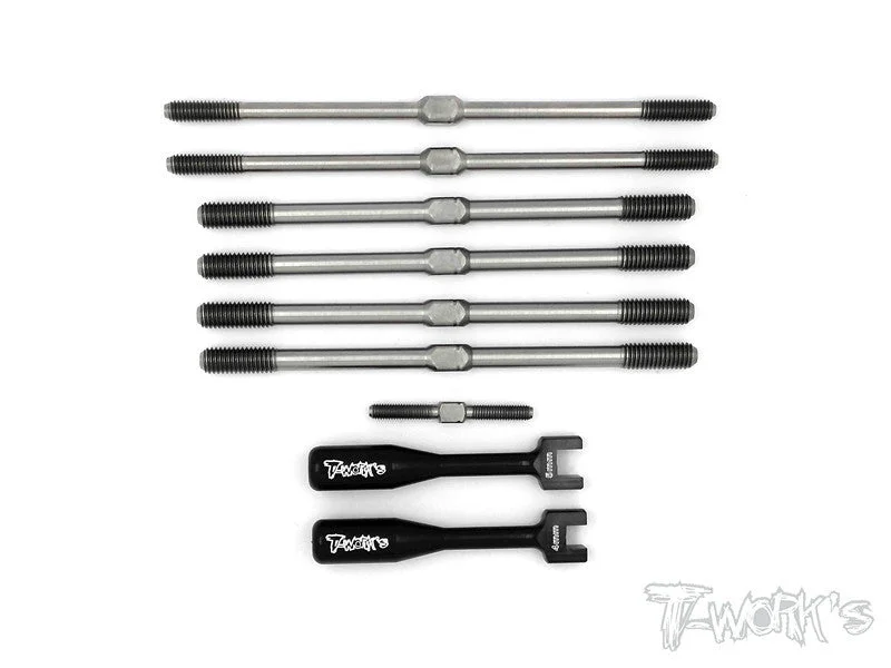 TB-064 Team Durango DNX/DEX 408T Titanium Turnbuckle Set