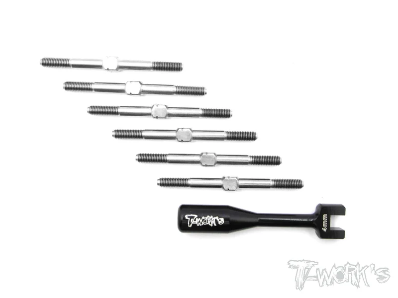 TB-066 Team Associated RC10 B5/B5M 64 Titanium Turnbuckle Set