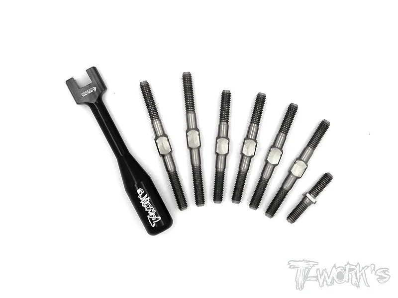 TB-075 Titanium Turnbuckle Set For SpecR R2
