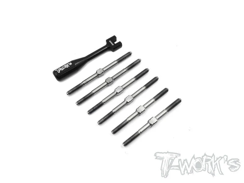 TB-090 64 Titanium Turnbuckle Set ( For Yokomo YZ-4 )