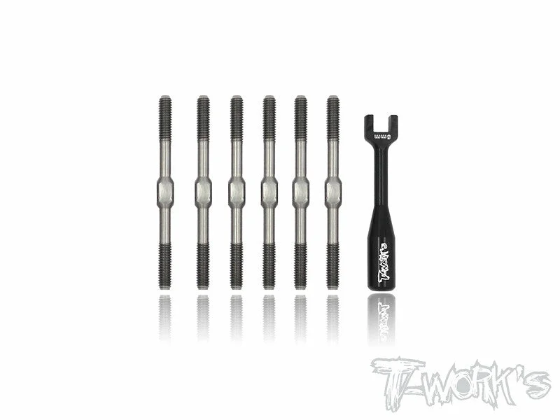 TB-094 64 Titanium Turnbuckle Set For TEKNO EB48SL/SCT410.3